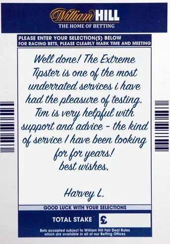 Extreme Tipster testimonial desktop 3