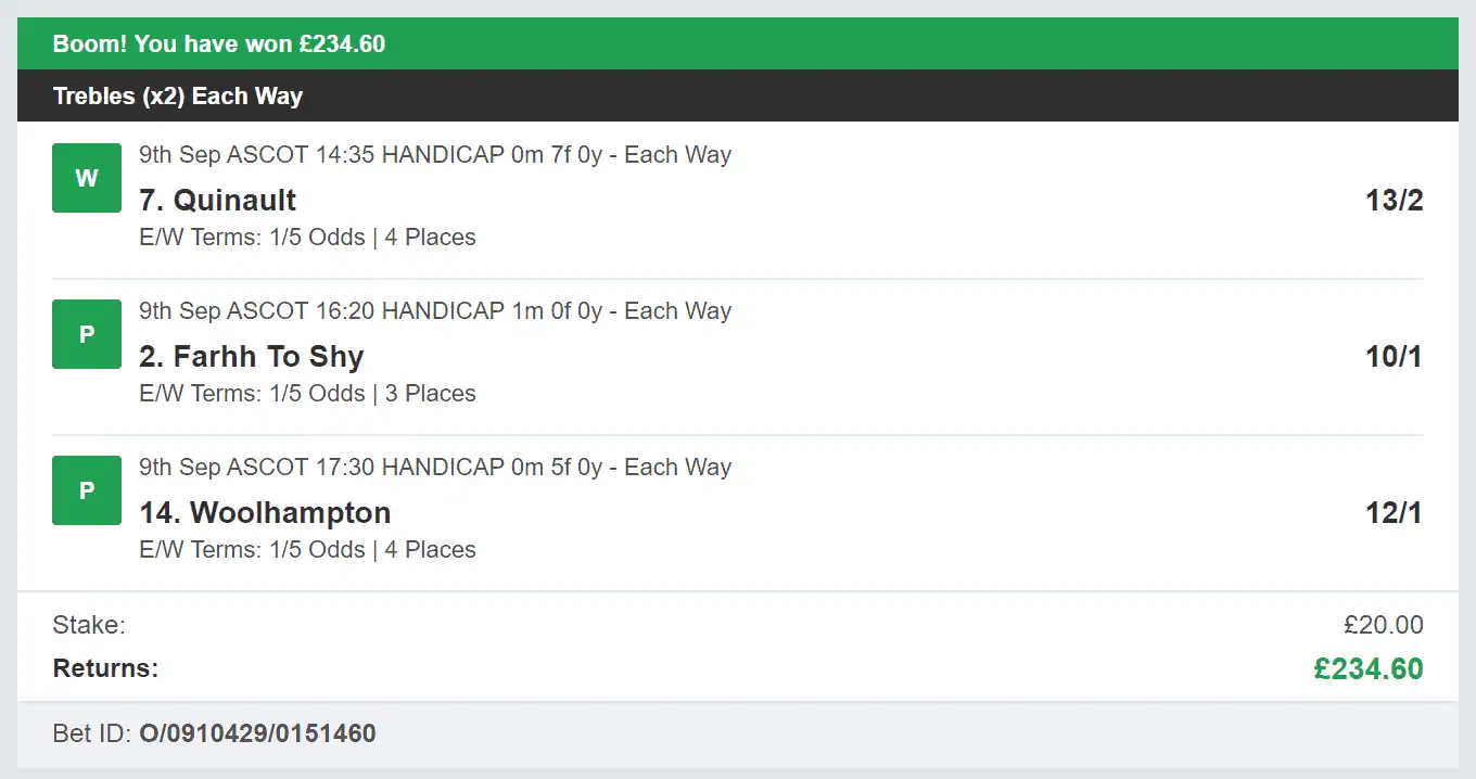 Extreme Tipster - Winner Multi - 2023-09-09